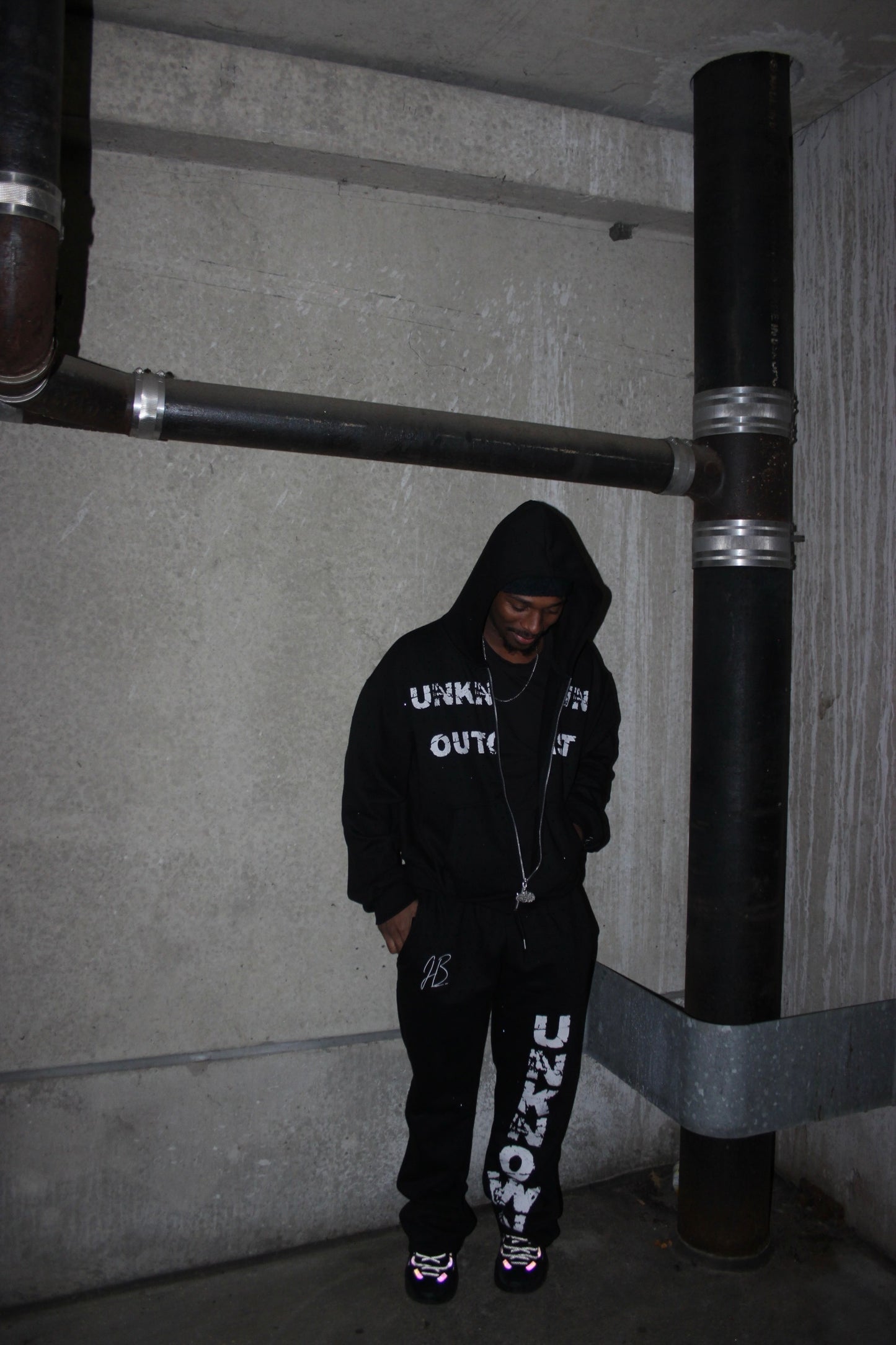 Unknown Outcast Tracksuit (Black)