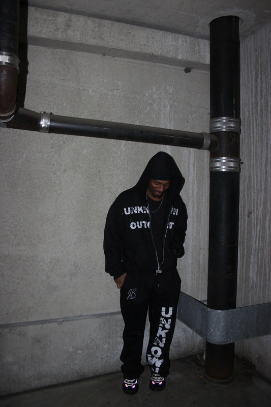 Unknown Outcast Tracksuit (Black)
