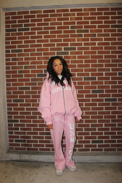 Unknown Outcast Tracksuit (Pink)