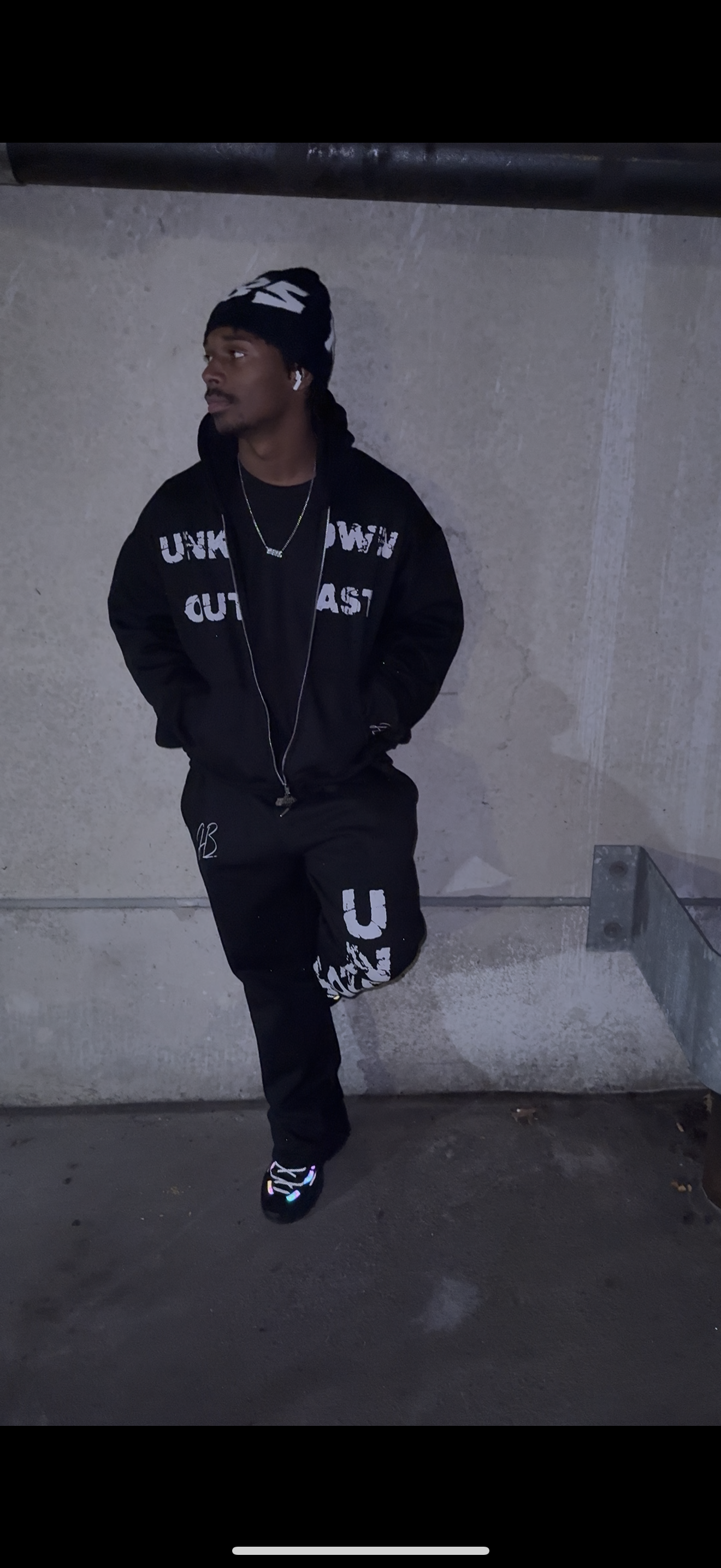 Unknown Outcast Tracksuit (Black)