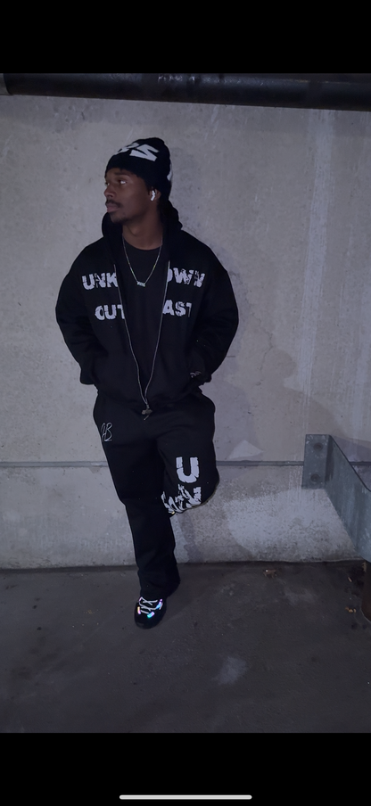 Unknown Outcast Tracksuit (Black)